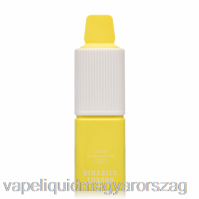 Horizon Binárisok Th6000 Eldobható Vanília Eper Jég Vape Toll